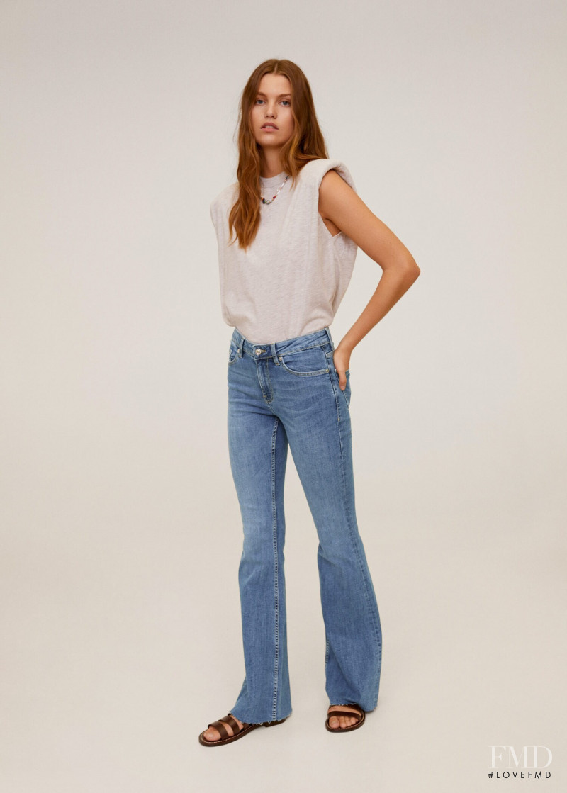 Luna Bijl featured in  the Mango catalogue for Spring 2020