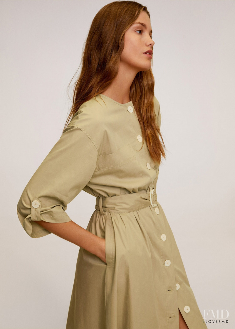 Luna Bijl featured in  the Mango catalogue for Spring 2020