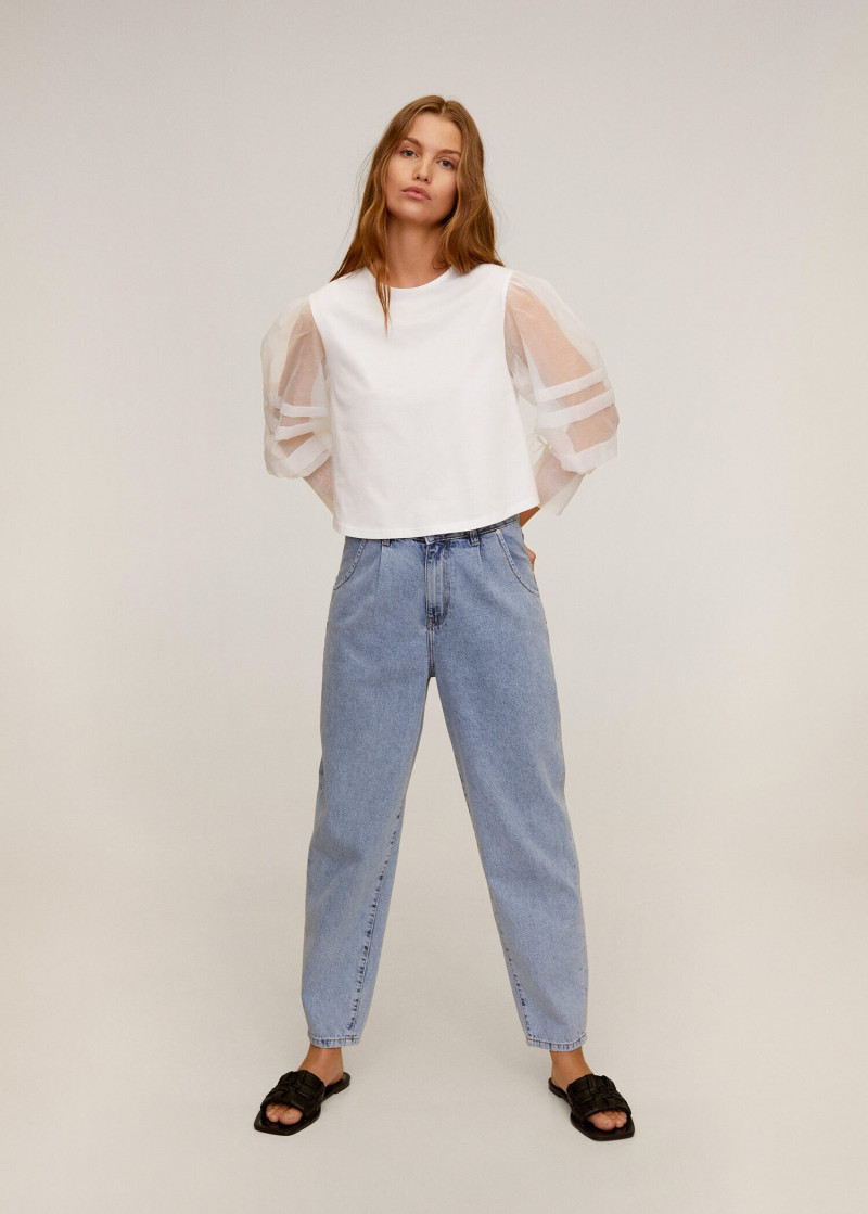 Luna Bijl featured in  the Mango catalogue for Spring 2020