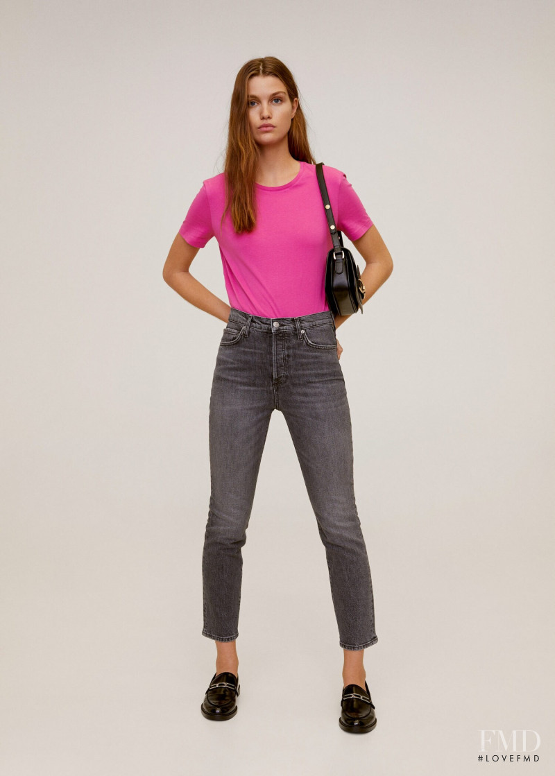 Luna Bijl featured in  the Mango catalogue for Spring 2020