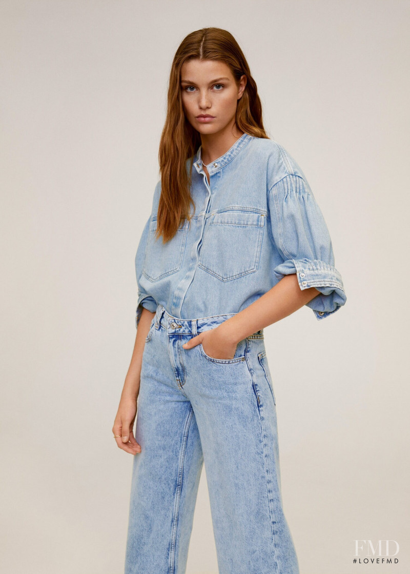 Luna Bijl featured in  the Mango catalogue for Spring 2020