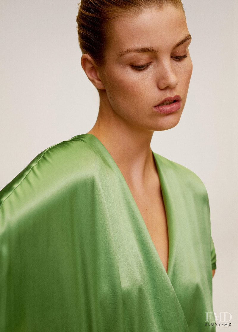 Luna Bijl featured in  the Mango catalogue for Spring 2020