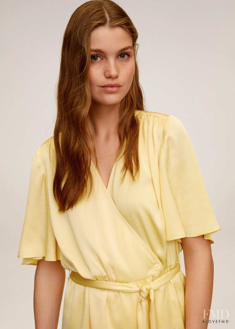 Luna Bijl featured in  the Mango catalogue for Spring 2020