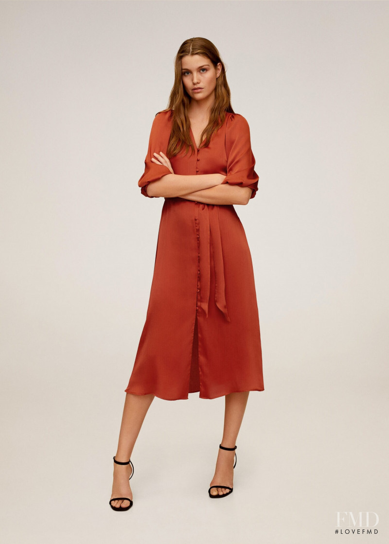 Luna Bijl featured in  the Mango catalogue for Spring 2020