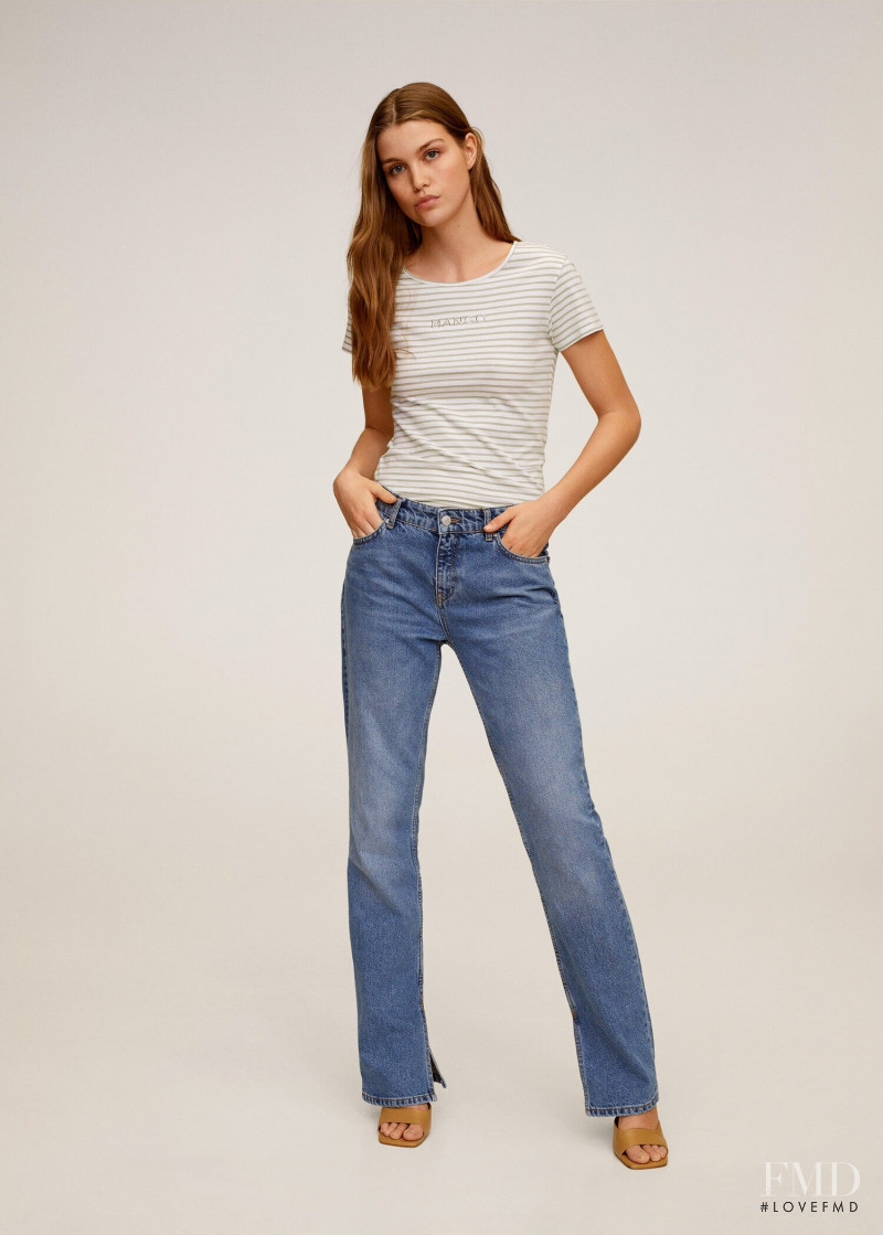 Luna Bijl featured in  the Mango catalogue for Spring 2020