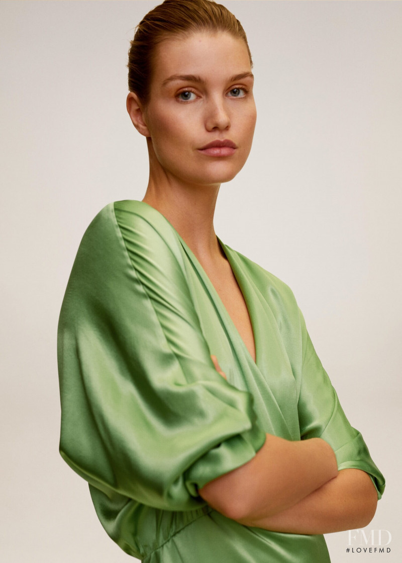 Luna Bijl featured in  the Mango catalogue for Spring 2020