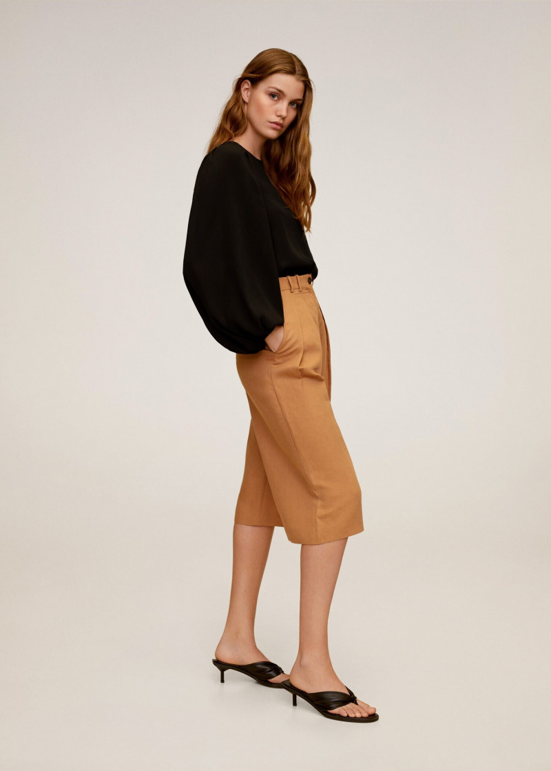 Luna Bijl featured in  the Mango catalogue for Spring 2020