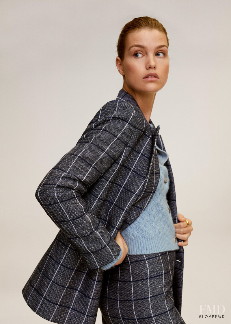 Luna Bijl featured in  the Mango catalogue for Spring 2020