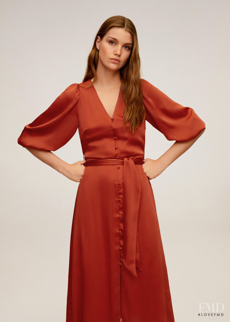 Luna Bijl featured in  the Mango catalogue for Spring 2020