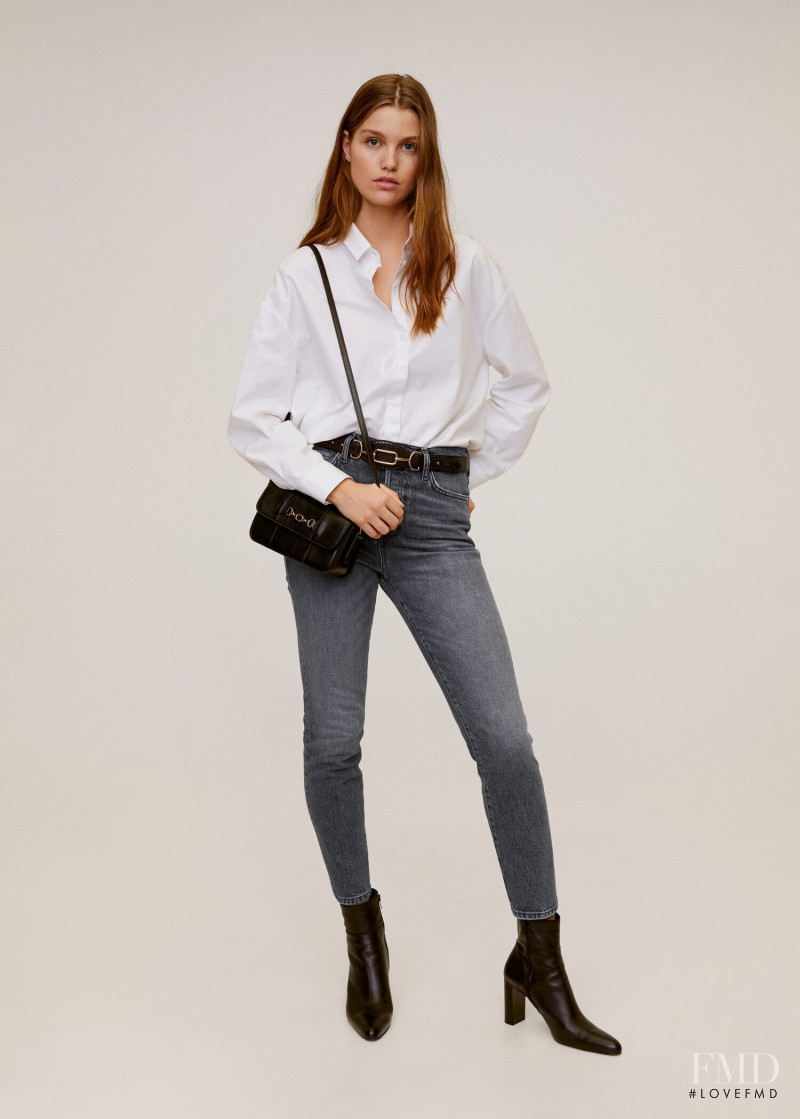 Luna Bijl featured in  the Mango catalogue for Spring 2020