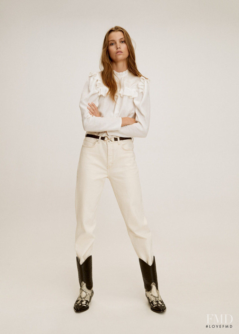 Luna Bijl featured in  the Mango catalogue for Spring 2020