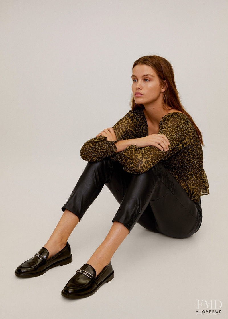 Luna Bijl featured in  the Mango catalogue for Spring 2020