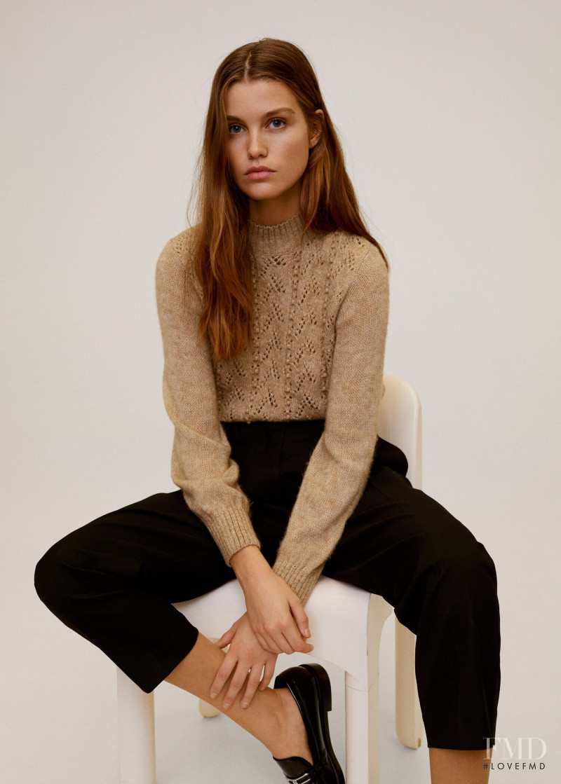 Luna Bijl featured in  the Mango catalogue for Spring 2020