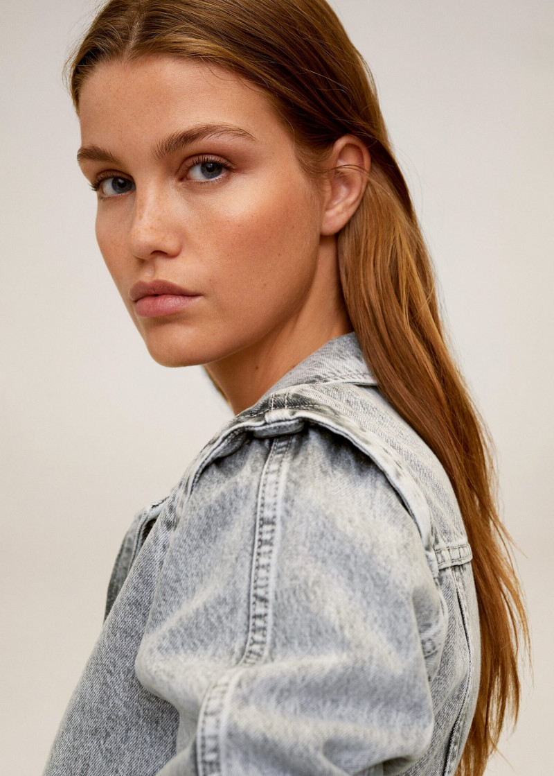 Luna Bijl featured in  the Mango catalogue for Spring 2020