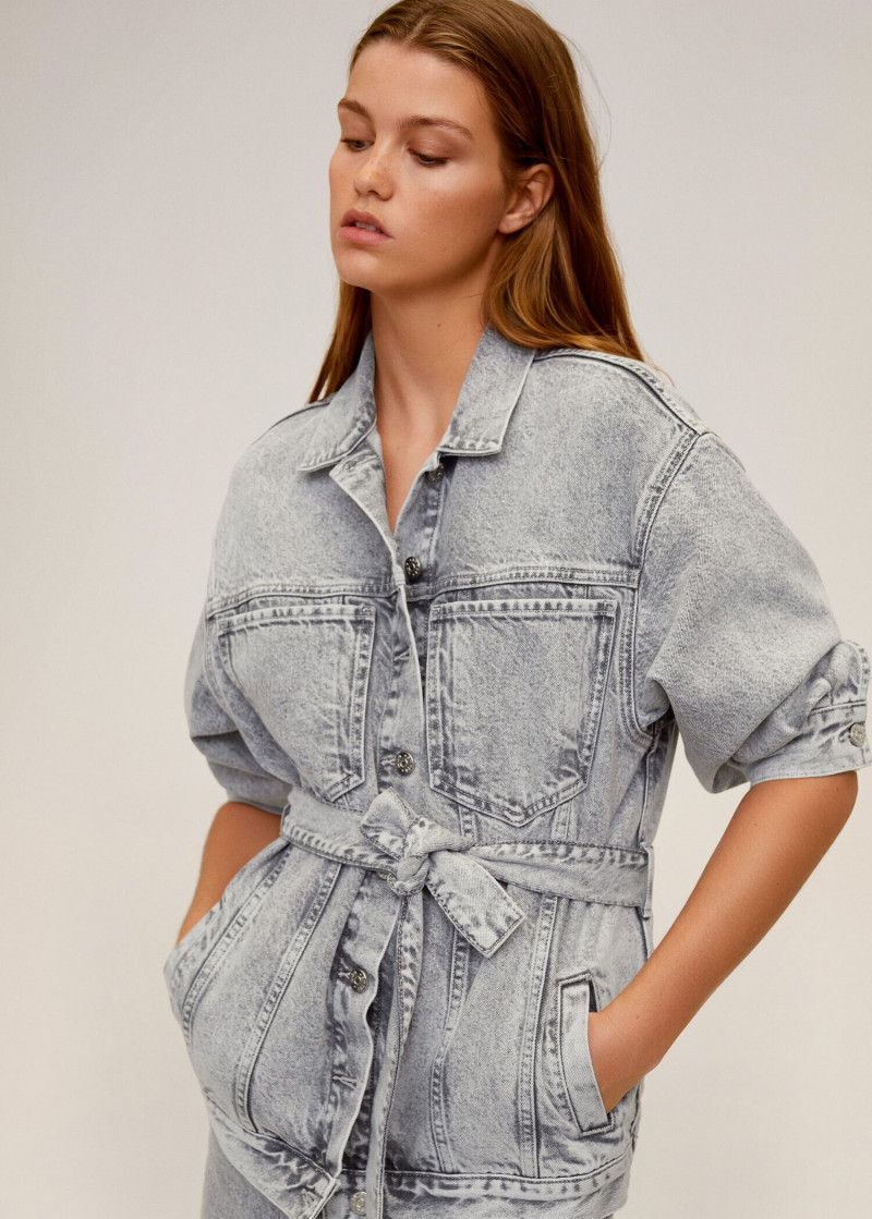 Luna Bijl featured in  the Mango catalogue for Spring 2020