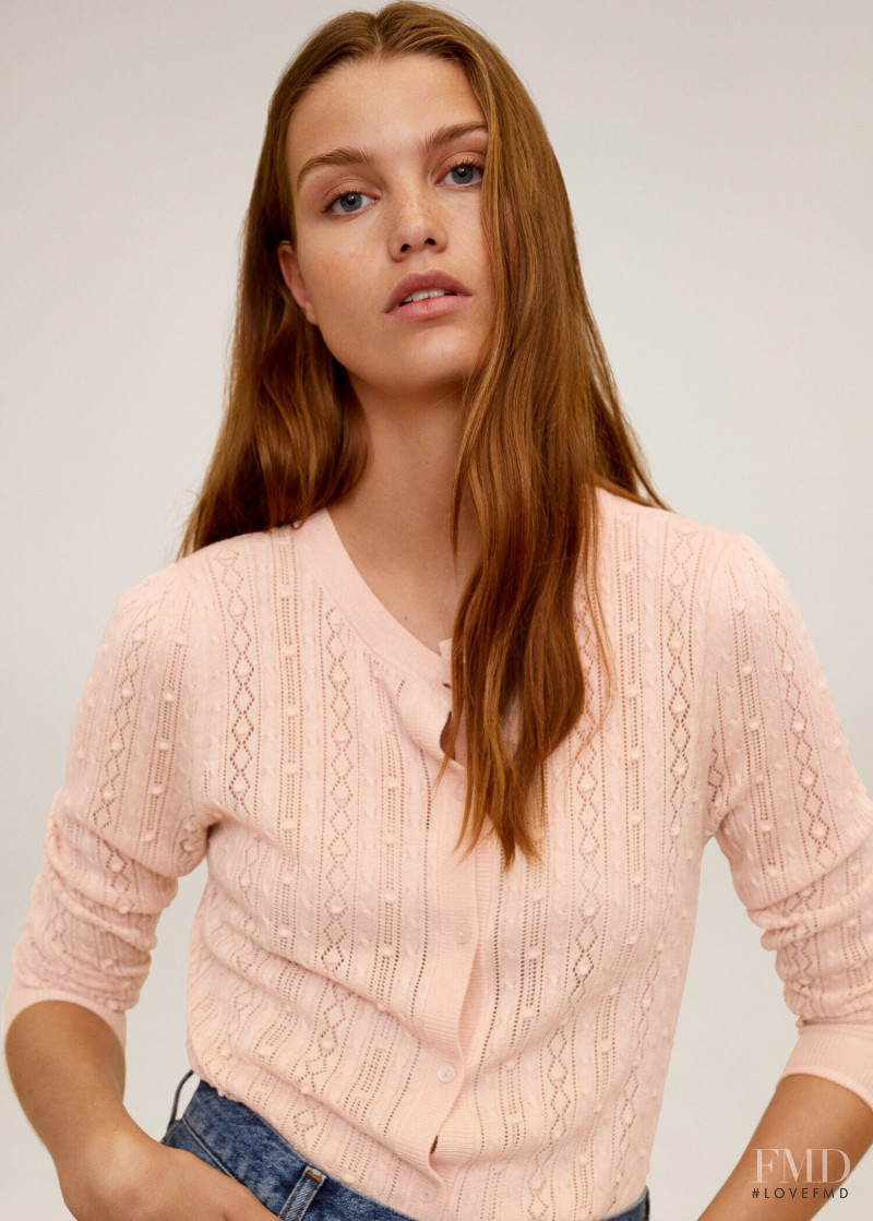 Luna Bijl featured in  the Mango catalogue for Spring 2020