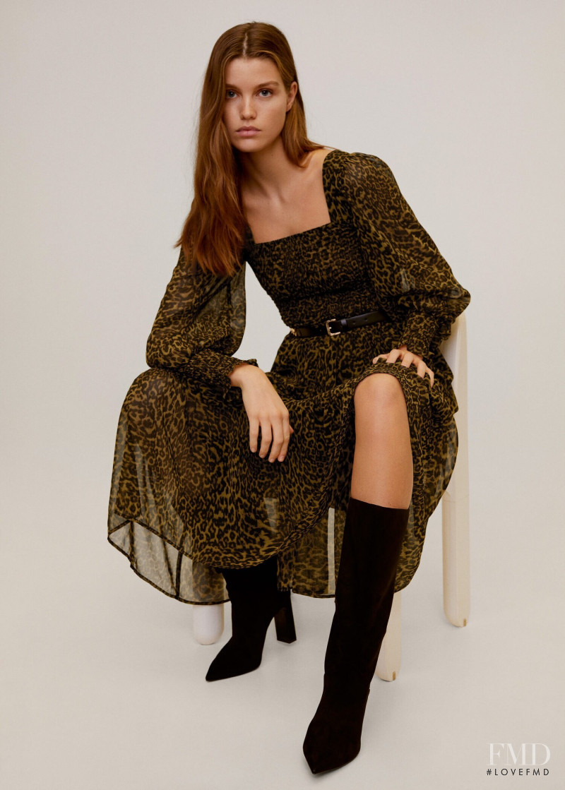 Luna Bijl featured in  the Mango catalogue for Spring 2020