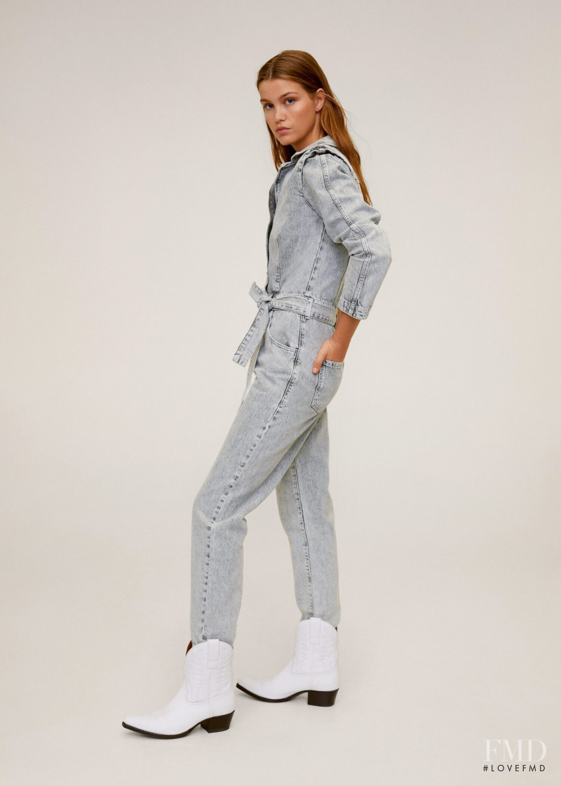 Luna Bijl featured in  the Mango catalogue for Spring 2020