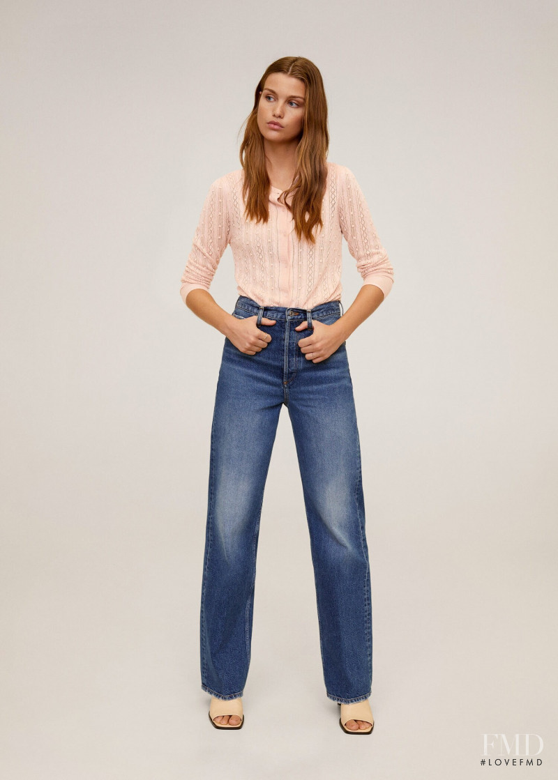 Luna Bijl featured in  the Mango catalogue for Spring 2020