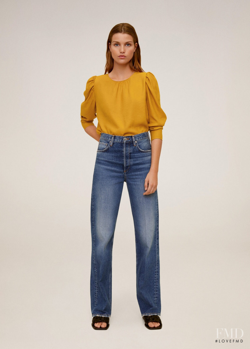 Luna Bijl featured in  the Mango catalogue for Spring 2020