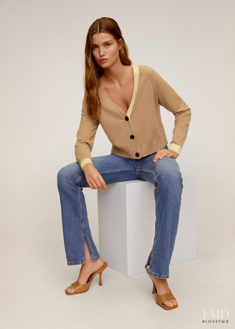 Luna Bijl featured in  the Mango catalogue for Spring 2020