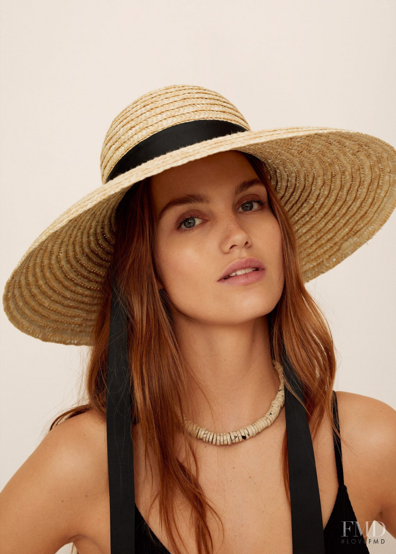 Luna Bijl featured in  the Mango Swimwear catalogue for Spring/Summer 2020