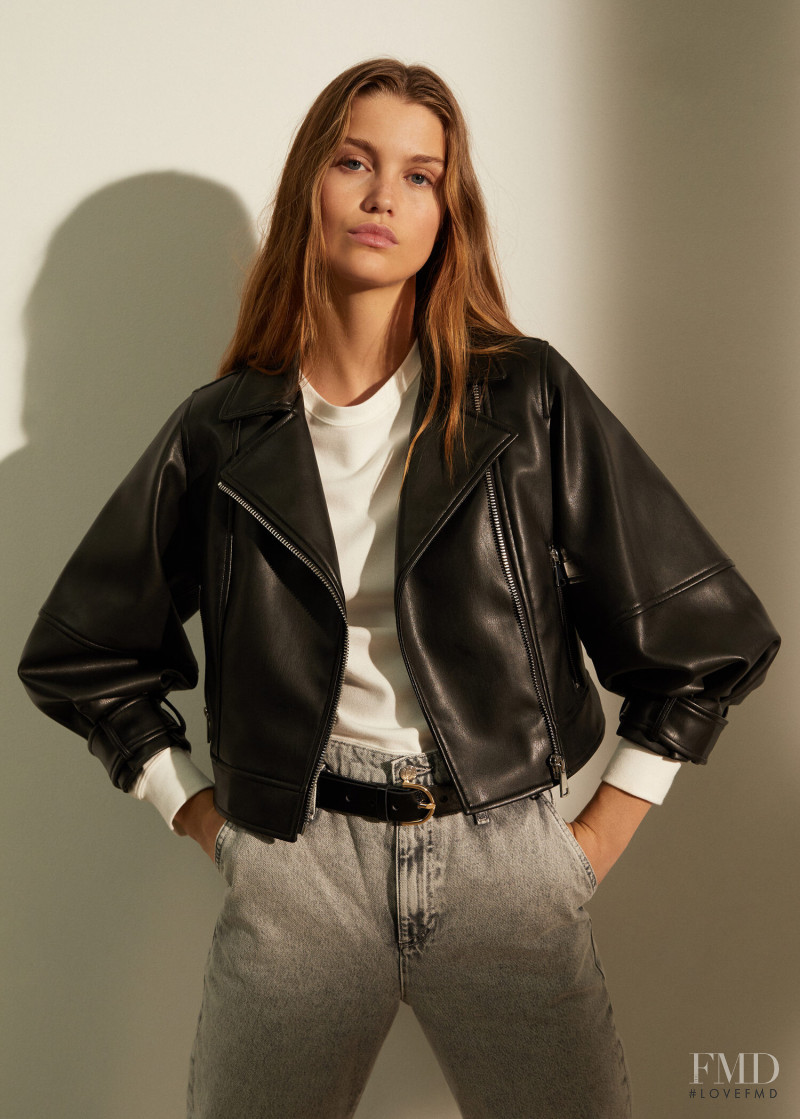 Luna Bijl featured in  the Mango Sunset Conversation lookbook for Spring/Summer 2020