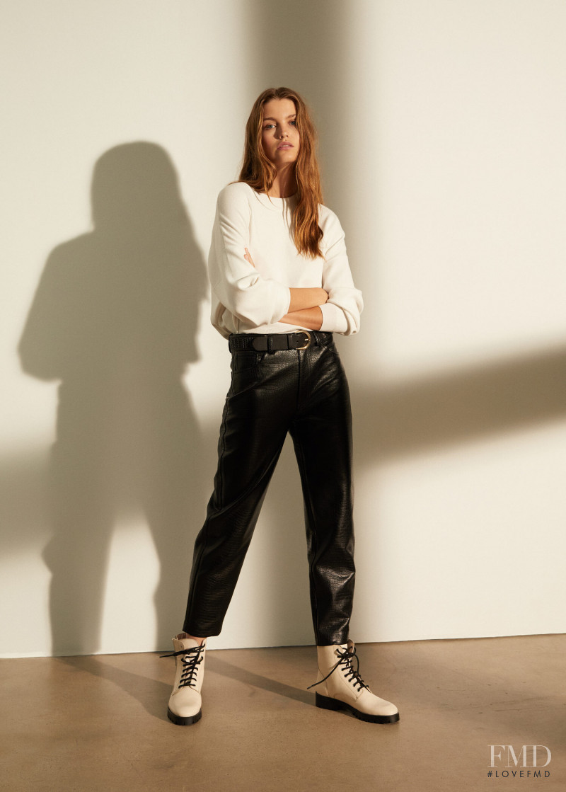 Luna Bijl featured in  the Mango Sunset Conversation lookbook for Spring/Summer 2020