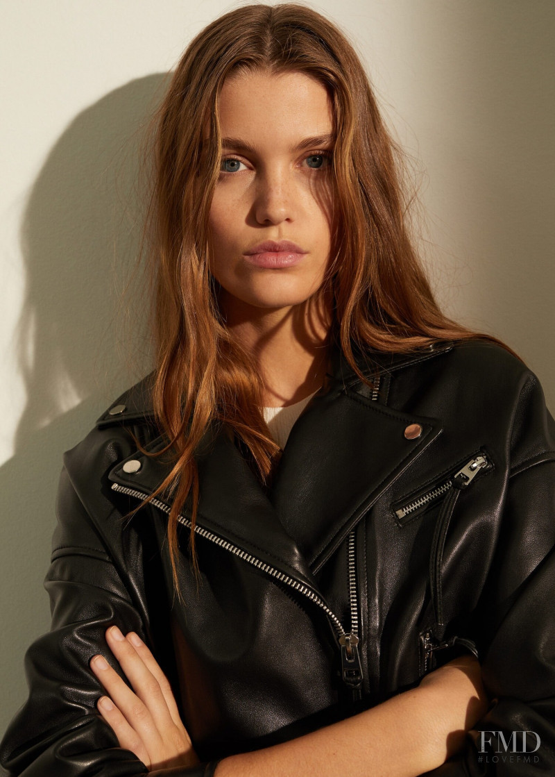 Luna Bijl featured in  the Mango Sunset Conversation lookbook for Spring/Summer 2020