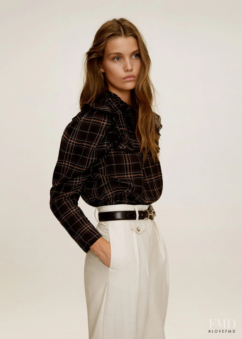 Luna Bijl featured in  the Mango catalogue for Autumn/Winter 2019