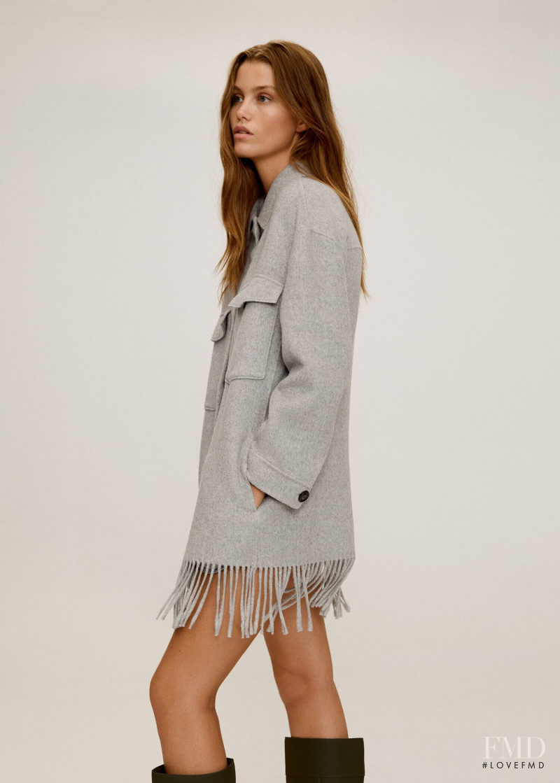 Luna Bijl featured in  the Mango catalogue for Autumn/Winter 2019