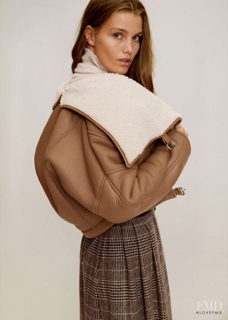 Luna Bijl featured in  the Mango catalogue for Autumn/Winter 2019