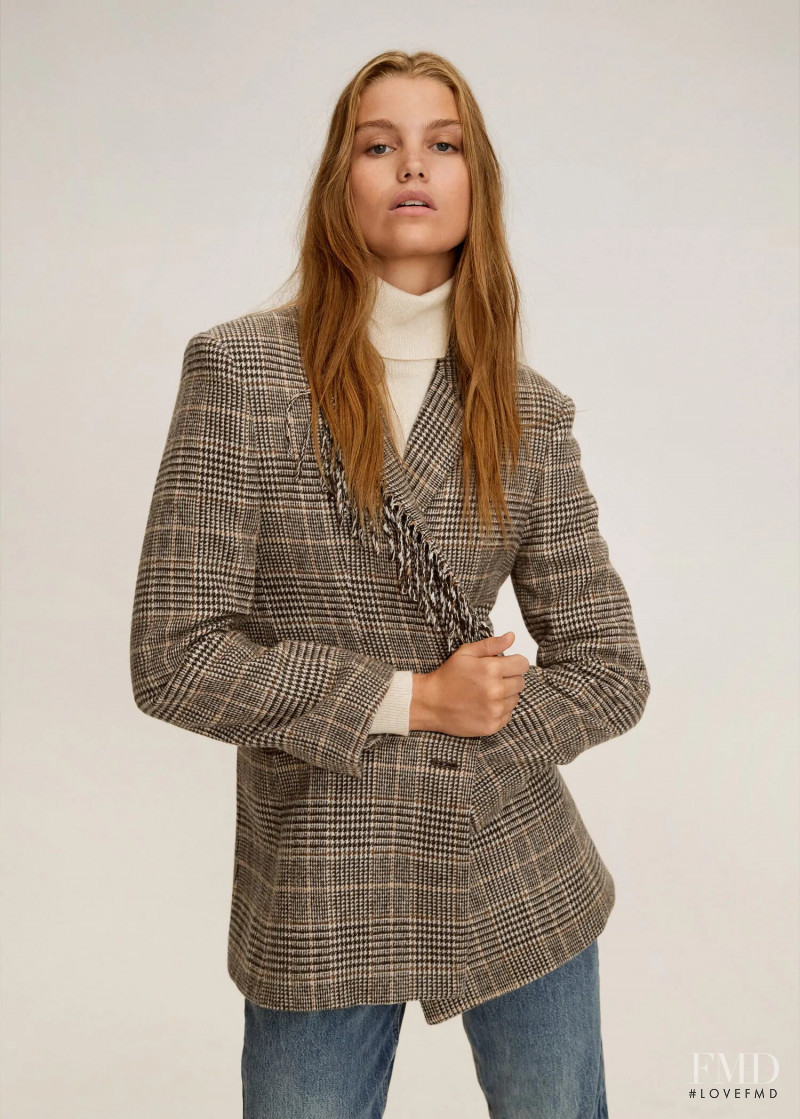 Luna Bijl featured in  the Mango catalogue for Autumn/Winter 2019