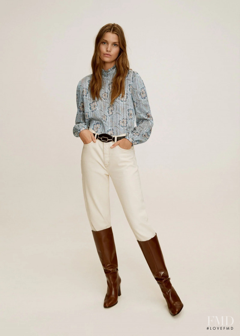 Luna Bijl featured in  the Mango catalogue for Autumn/Winter 2019