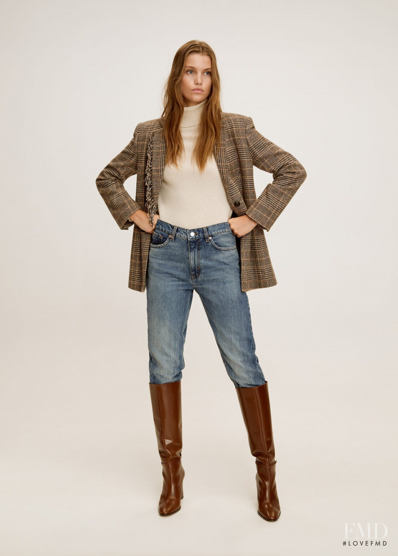 Luna Bijl featured in  the Mango catalogue for Autumn/Winter 2019