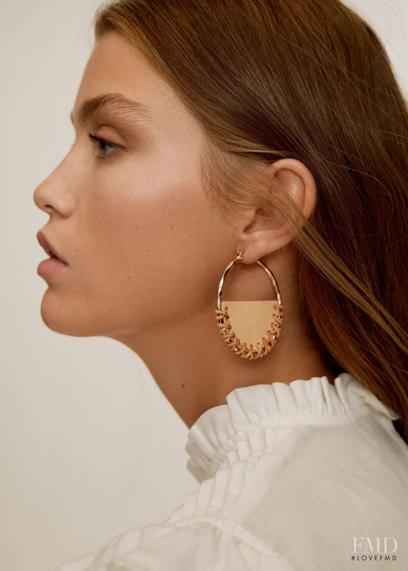 Luna Bijl featured in  the Mango catalogue for Autumn/Winter 2019