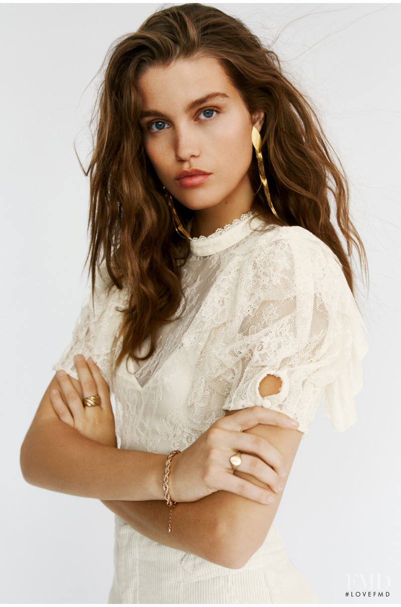 Luna Bijl featured in  the Free People catalogue for Fall 2019