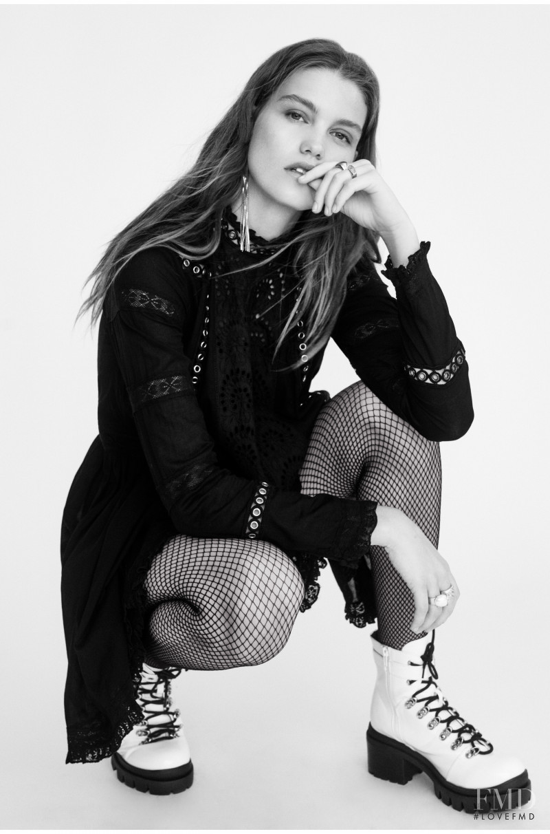 Luna Bijl featured in  the Free People catalogue for Fall 2019