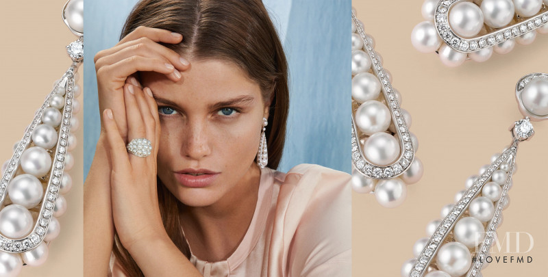 Luna Bijl featured in  the David Morris advertisement for Spring/Summer 2019