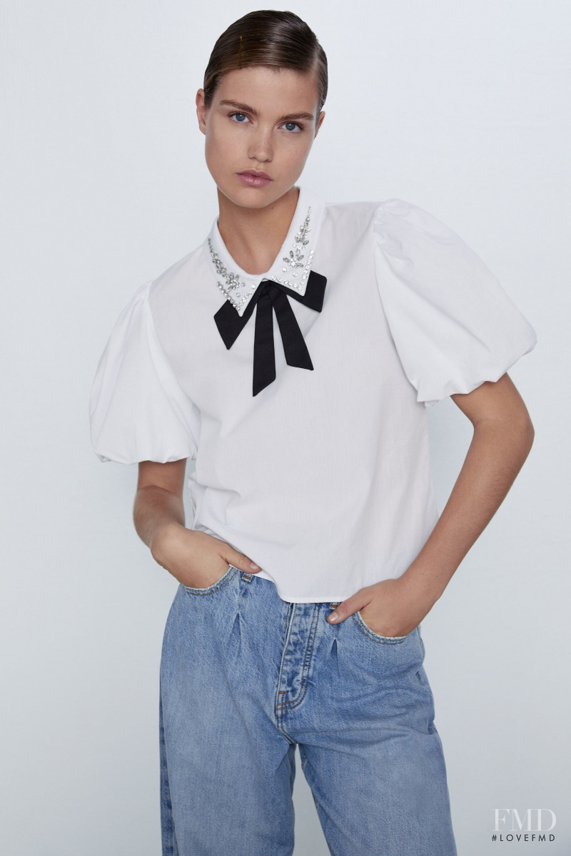 Luna Bijl featured in  the Zara catalogue for Spring/Summer 2020