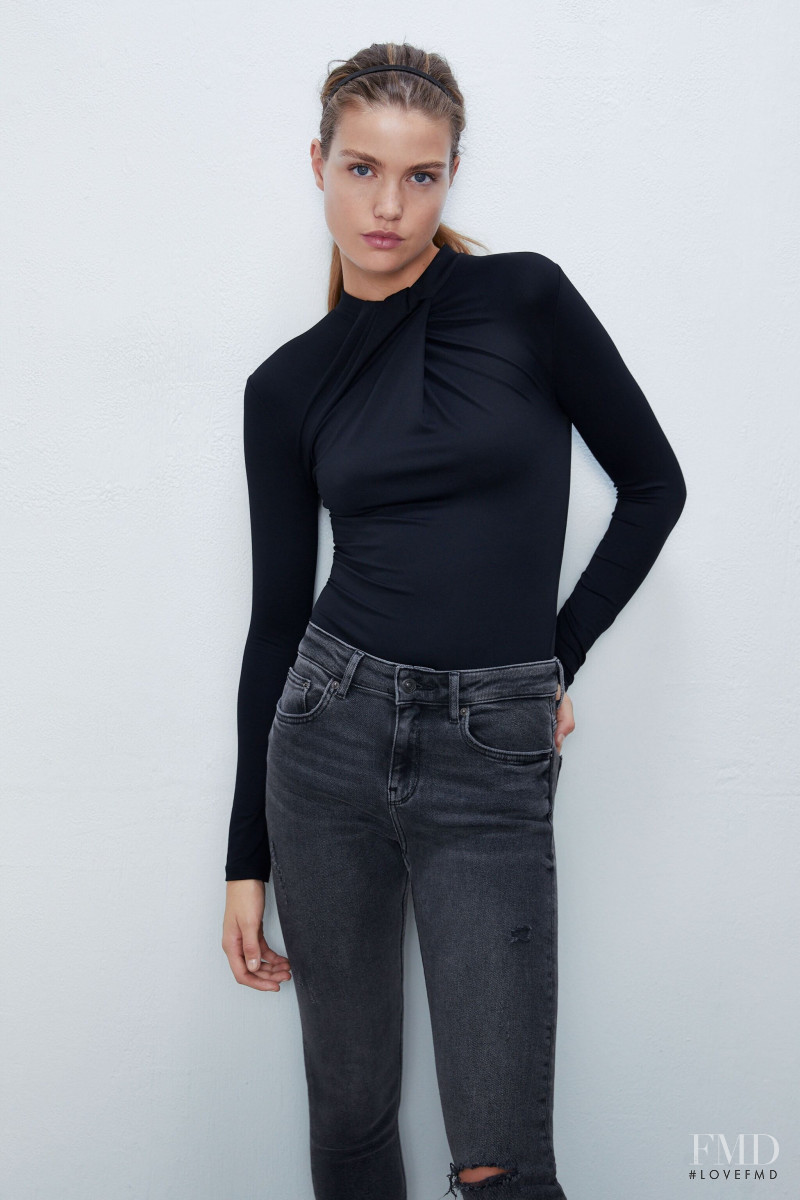 Luna Bijl featured in  the Zara catalogue for Spring/Summer 2020