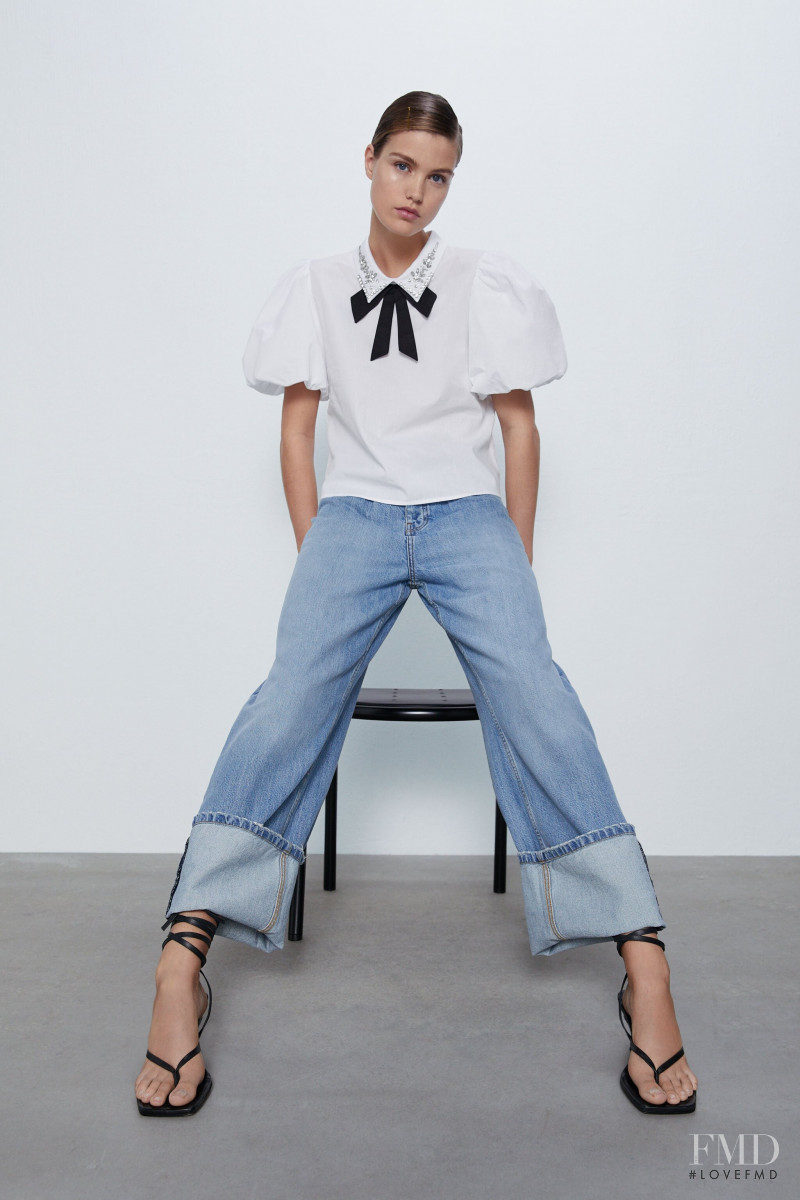 Luna Bijl featured in  the Zara catalogue for Spring/Summer 2020
