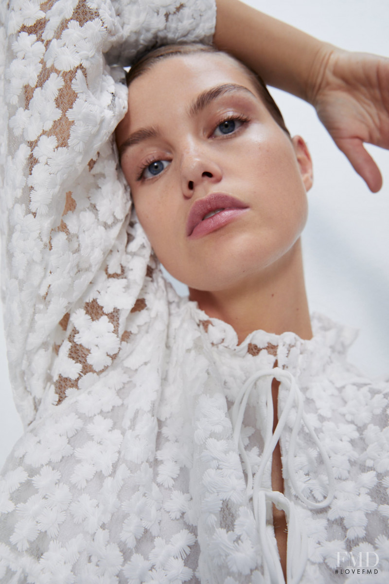 Luna Bijl featured in  the Zara catalogue for Spring/Summer 2020