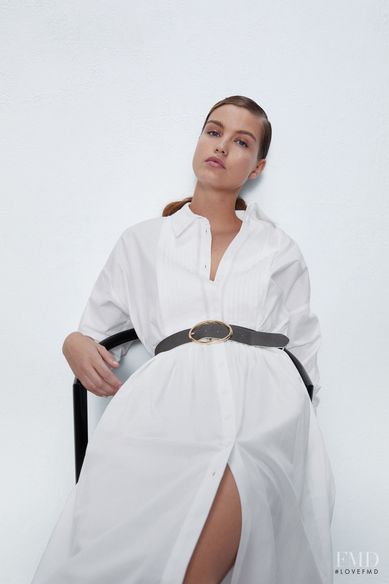 Luna Bijl featured in  the Zara catalogue for Spring/Summer 2020