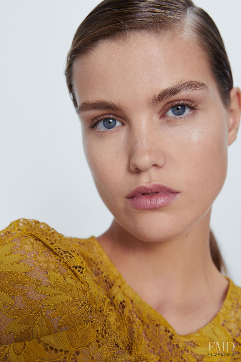 Luna Bijl featured in  the Zara catalogue for Spring/Summer 2020