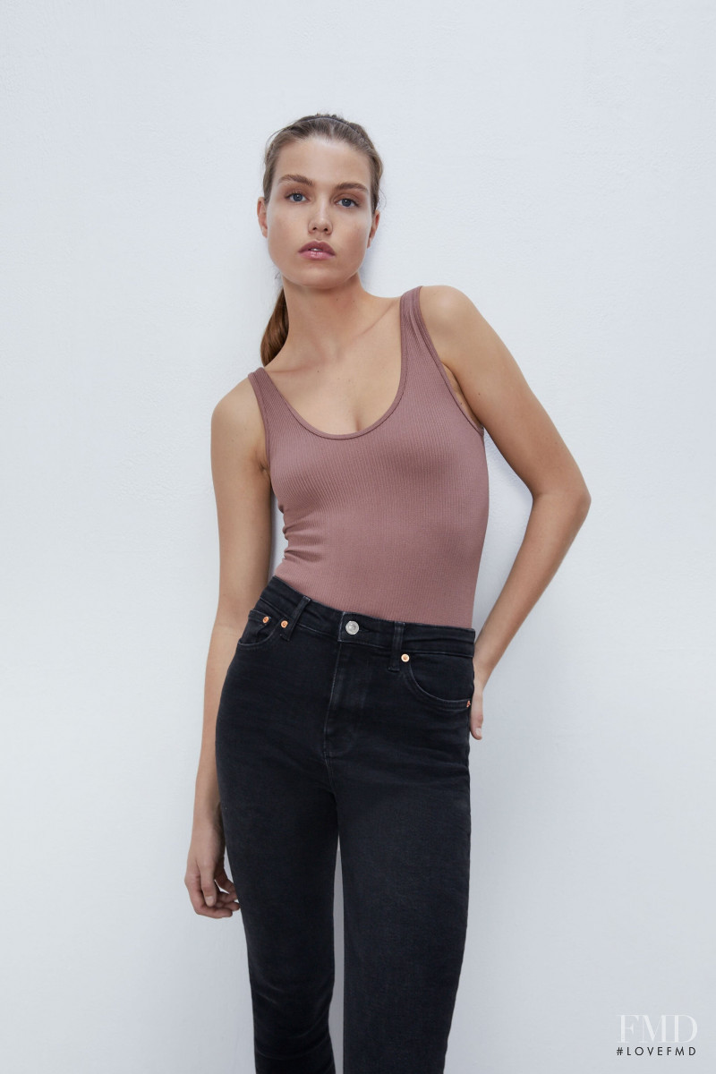 Luna Bijl featured in  the Zara catalogue for Spring/Summer 2020