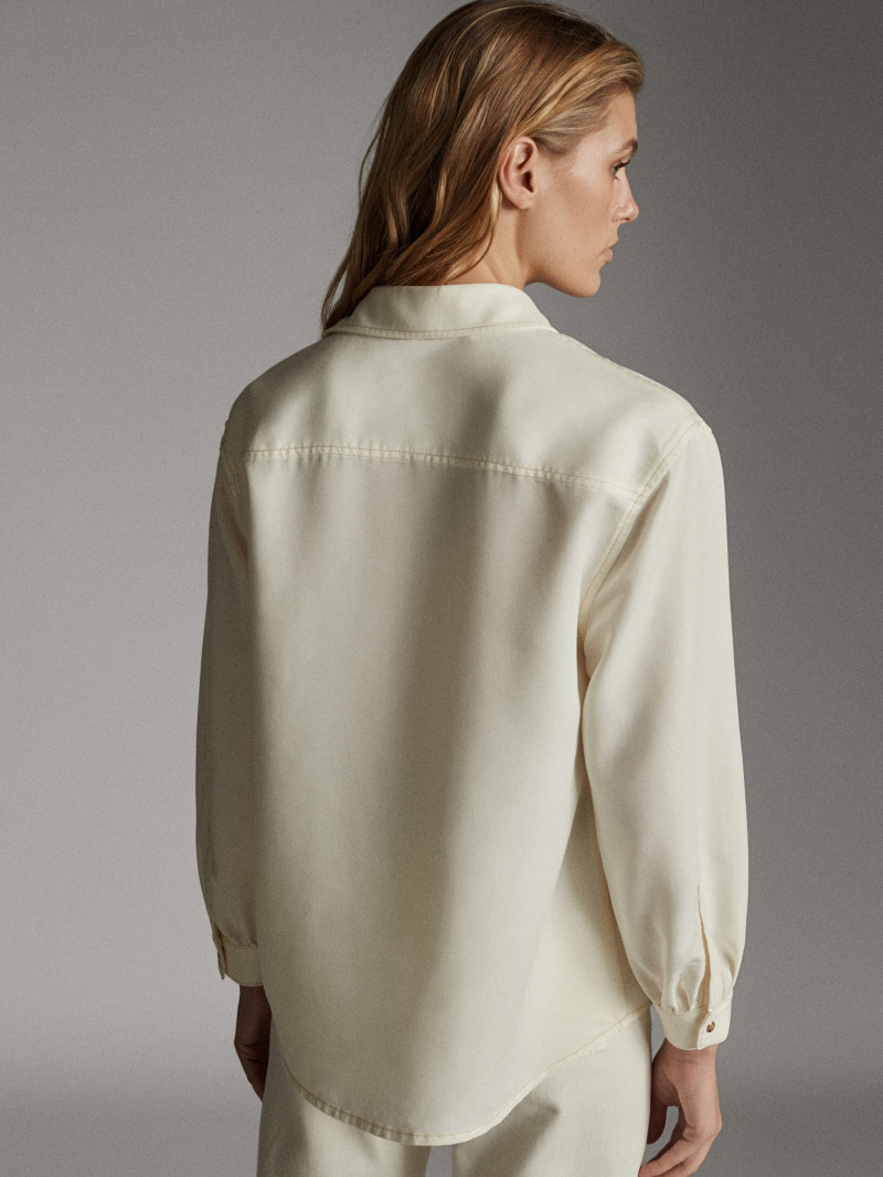 Madison Headrick featured in  the Massimo Dutti catalogue for Winter 2019