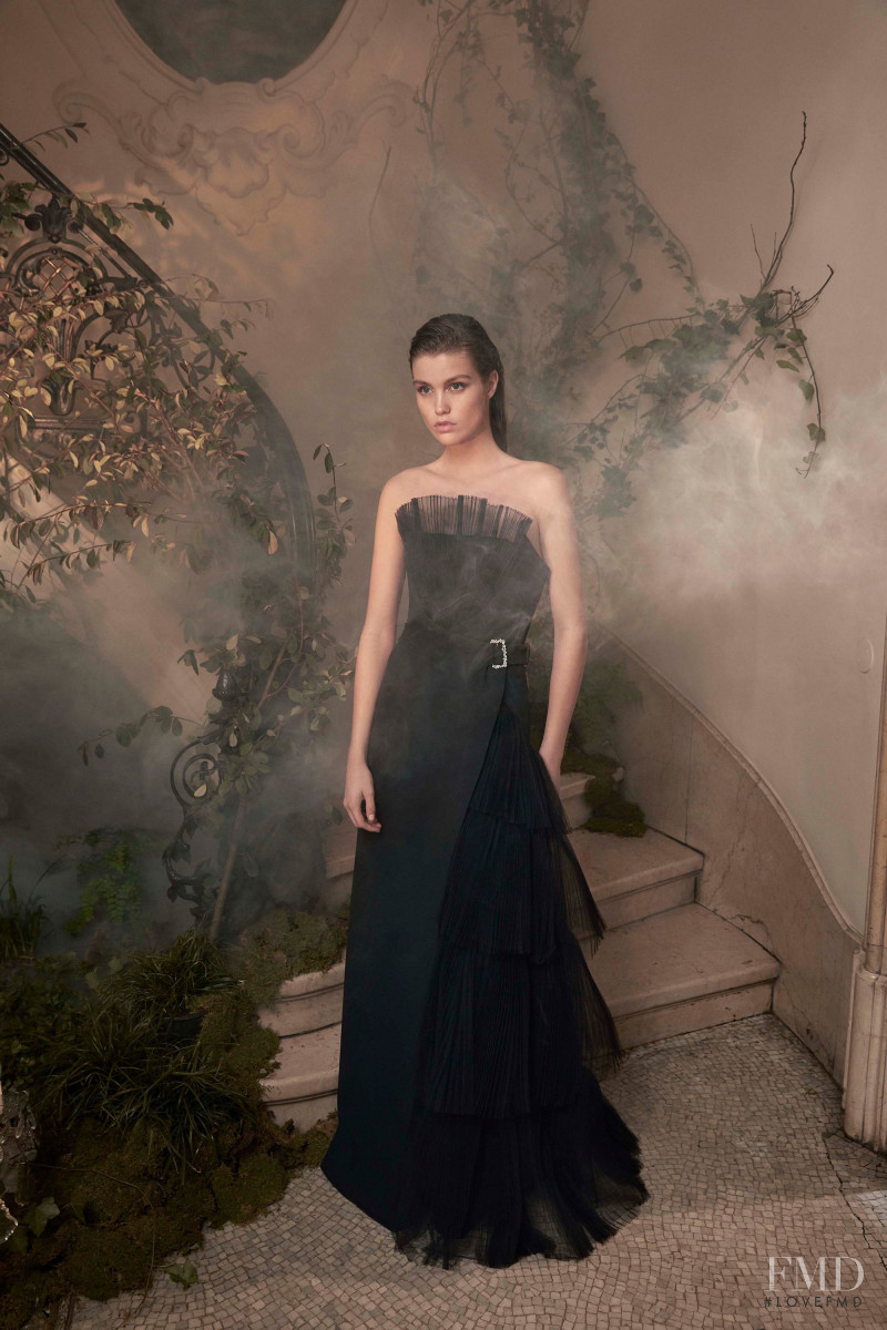 Luna Bijl featured in  the Alberta Ferretti Limited Edition lookbook for Spring/Summer 2018