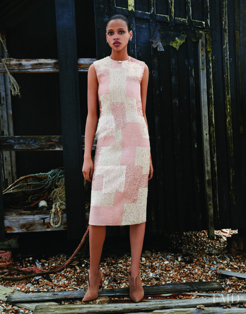 Aya Jones featured in  the Bergdorf Goodman lookbook for Fall 2015