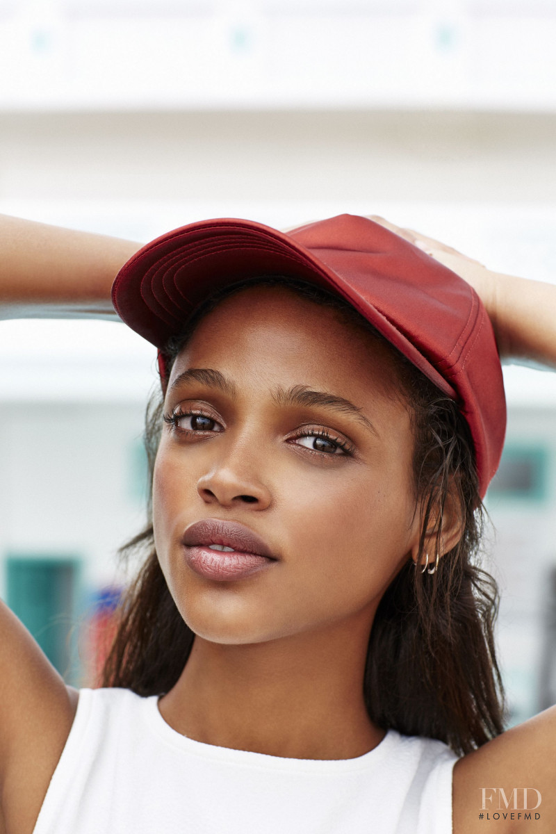 Aya Jones featured in  the Urban Outfitters Coast Modern lookbook for Summer 2015